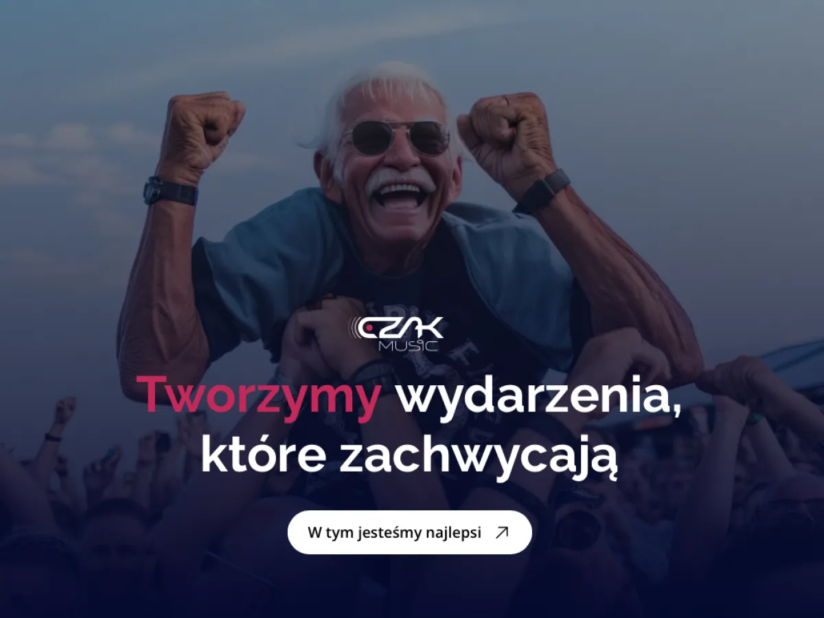 Czak Music — landing page